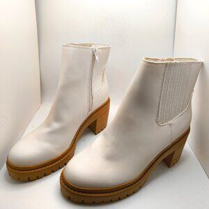 Brooklyn Ivory Boots, size 8